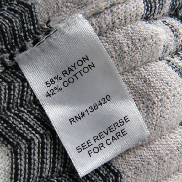 ECTETERA Chevron Knit Turtleneck Sweater SIZE Small - Picture 9 of 10